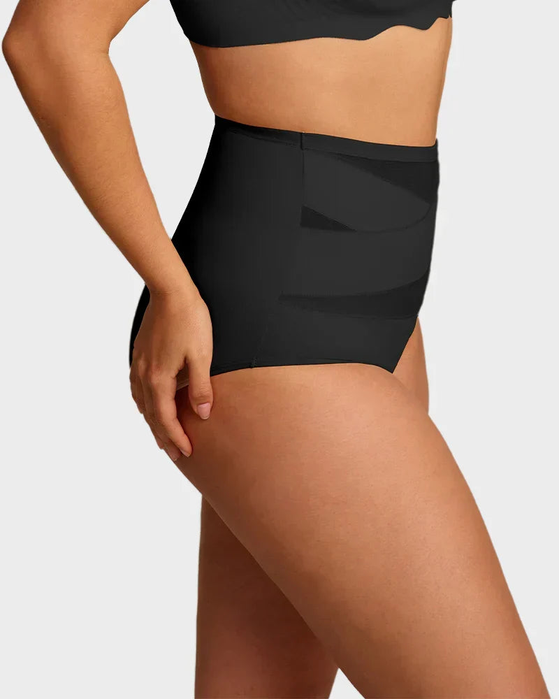 💖Last Day-Buy 1 Get 3 Packs💖Plus-Size High-Waist Cross Tummy Control Panties🎁Free socks Today!!