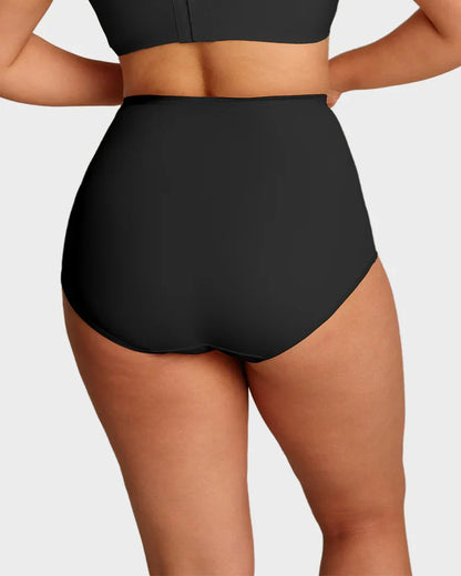 💖Last Day-Buy 1 Get 3 Packs💖Plus-Size High-Waist Cross Tummy Control Panties🎁Free socks Today!!