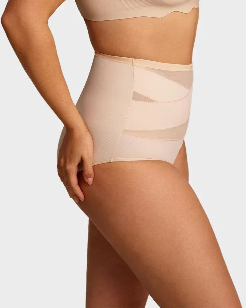💖Last Day-Buy 1 Get 3 Packs💖Plus-Size High-Waist Cross Tummy Control Panties🎁Free socks Today!!