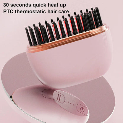 🔥BLACK FRIDAY SPECIAL PRICE £12.99!!🎁Mini Cordless Hair Straightener Comb
