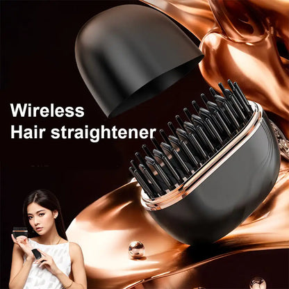 🔥BLACK FRIDAY SPECIAL PRICE £12.99!!🎁Mini Cordless Hair Straightener Comb