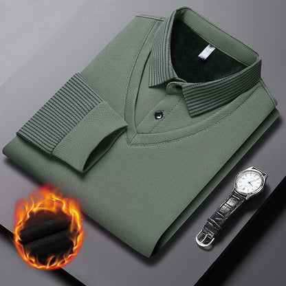 🎁 Hot Sale 49% OFF 🔥Striped Lapel Fake Two-Piece Shirt
