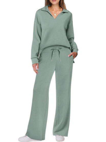 🔥Limited Time 50% OFF🔥Women's 2 Piece Sets Outfits Casual Long Sleeve Sweatsuits Sets