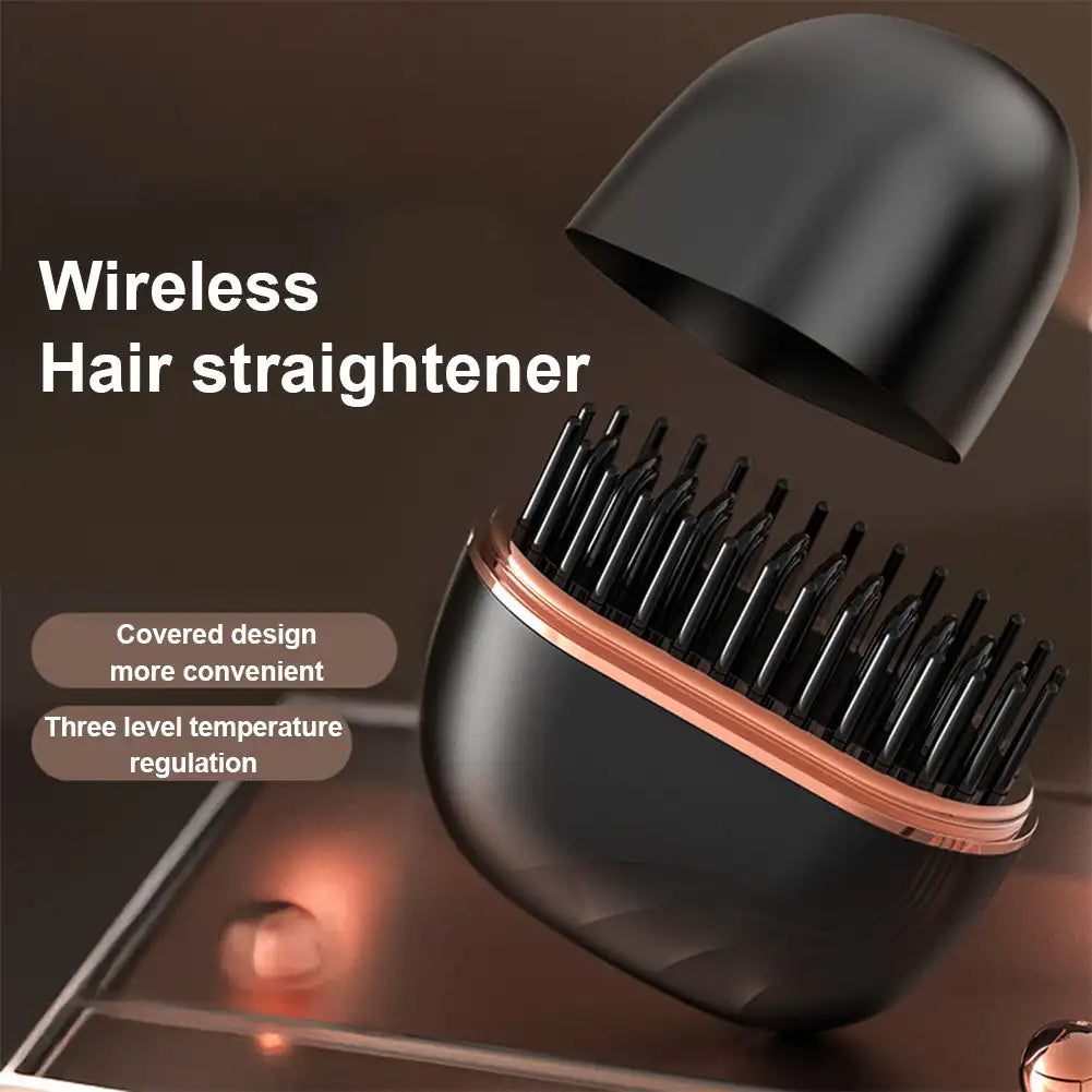 🔥BLACK FRIDAY SPECIAL PRICE £12.99!!🎁Mini Cordless Hair Straightener Comb