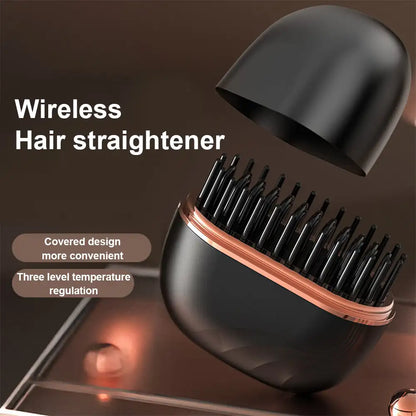 🔥BLACK FRIDAY SPECIAL PRICE £12.99!!🎁Mini Cordless Hair Straightener Comb