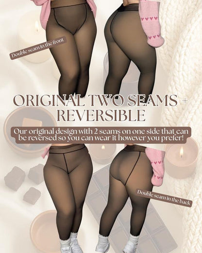 🔥LAST DAY SALE 50% OFF!!⚡50K+ SOLD!❄️One-Seam Shaping Fleece Leggings✨✨Stay Warm.Look Snatched. 💕