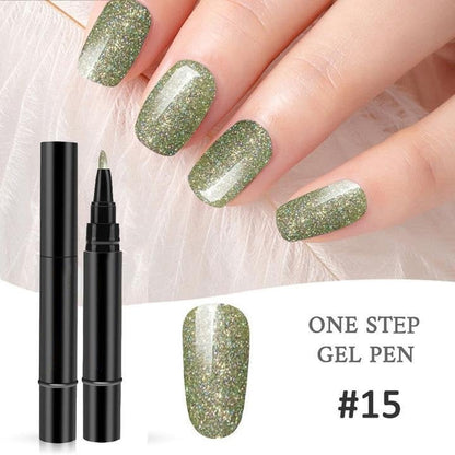 💅 Limited Time Buy 1 Get 1 Free - £9.99! ✨One Step Nail Gel Pen🎨