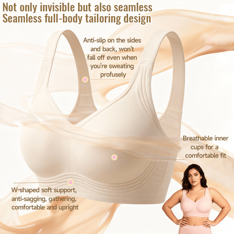 🔥NEW YEAR SALE⚡50K+ SOLD!💝🏆Super firming bra | Women Wirefree Seamless Bras 👍No more sagging breasts