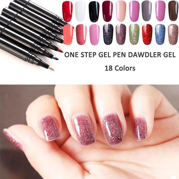 💅HOT SALE BUY 1 GET 1 FREE - £7.99! ✨One Step Nail Gel Pen🎨