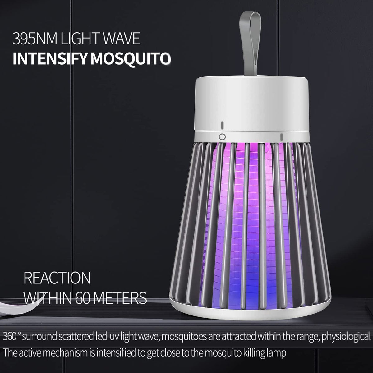 🔥Summer Promotion 49% OFF -🦟USB/Rechargeable Mosquito & Fly Trap Lamp