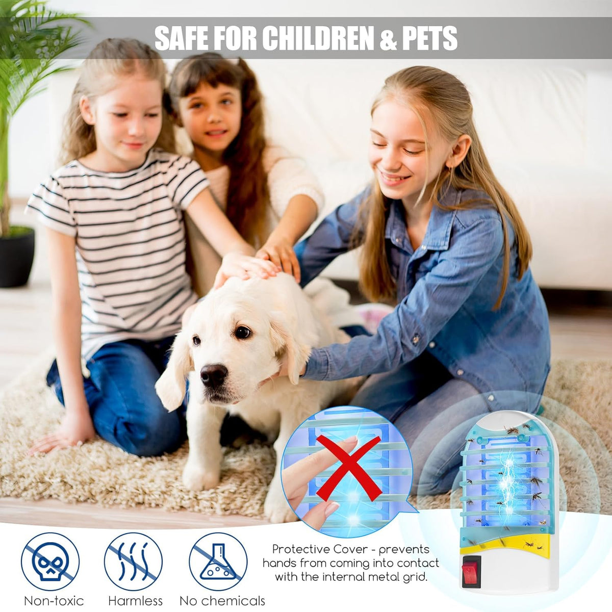 🔥LAST DAY BUY 1 GET 3 PACKS🔥 -🦟Indoor Plug in Mosquito Killer Trap