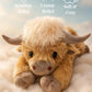 🐂🎁Cute Cartoon Highland Cow Cuddly Toy🏆High-quality Official Store