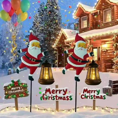 💥BLACK FRIDAY SPECIAL PRICE:£11.99!!🎅Christmas Solar Kettle Light & Lantern Garden Decor Collection