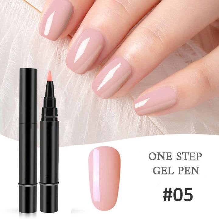 💅HOT SALE BUY 1 GET 1 FREE - £7.99! ✨One Step Nail Gel Pen🎨