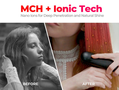 ✨Last Day Special Price £16.98!!💥Portable Hair Straightener Comb💇‍♀️