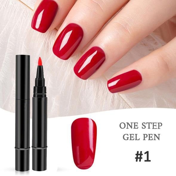 💅HOT SALE BUY 1 GET 1 FREE - £7.99! ✨One Step Nail Gel Pen🎨