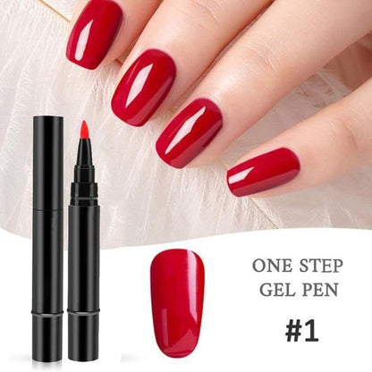 💅HOT SALE BUY 1 GET 1 FREE - £7.99! ✨One Step Nail Gel Pen🎨