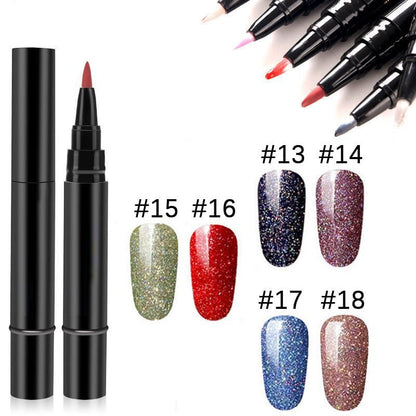 💅HOT SALE BUY 1 GET 1 FREE - £7.99! ✨One Step Nail Gel Pen🎨