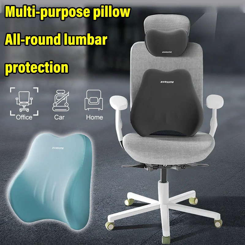 🚗💤 Relieve Driving Fatigue!Non-deformable High-grade Car Cushion