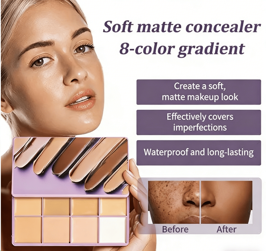 🔥LAST DAY SALE - ONLY £9.99!!⚡50K+ SOLD!💝Soft Matte Cream Concealer