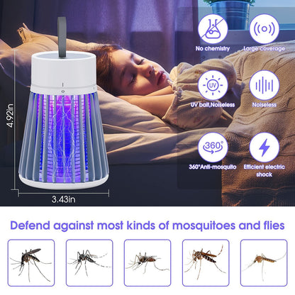 🔥Summer Promotion 49% OFF -🦟USB/Rechargeable Mosquito & Fly Trap Lamp