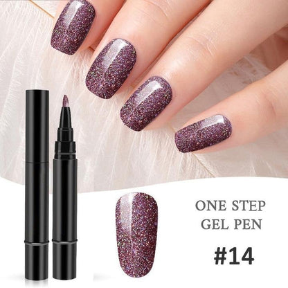 💅 Limited Time Buy 1 Get 1 Free - £9.99! ✨One Step Nail Gel Pen🎨
