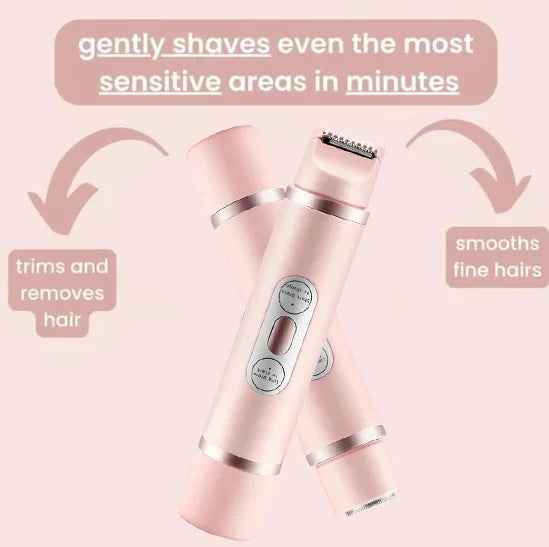 🔥Only £10.99 Last Day Promotion!🎁🌸2-In-1 Women's Electric Cordless Shaver