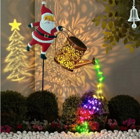 💥BLACK FRIDAY SPECIAL PRICE:£11.99!!🎅Christmas Solar Kettle Light & Lantern Garden Decor Collection