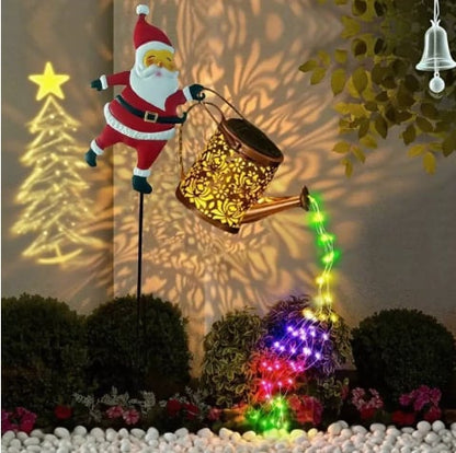 🎅CHRISTMAS SPECIAL PRICE:£11.99!!✨Christmas Solar Kettle Light & Lantern Garden Decor Collection