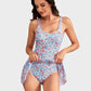 👙LAST DAY SALE 50% OFF!!💃Elegant Tummy Control One-Piece Swimdress for Women – Flattering Fit with Skirted Design