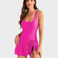 🔥LAST DAY SALE - ONLY £14.99!!⚡50K+ SOLD!👙Women's One Piece Tummy Control Tie Knot Swimsuit