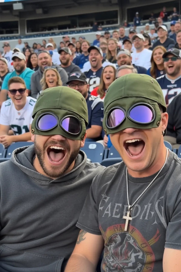 🎉 2026 Sale — Over 14,000 Sold! 💞 SunShield Pilot Hat with Goggles
