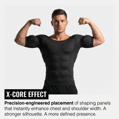 Muscle Boost Tee | Instantly Look Stronger, More Athletic & More Confident