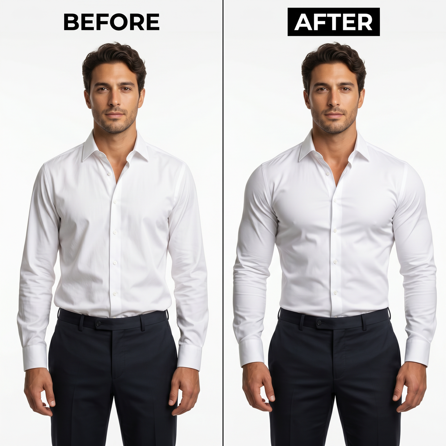 Muscle Boost Tee | Instantly Look Stronger, More Athletic & More Confident