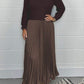 🔥Black Friday Promotion 50%OFF🔥Women's solid color Long Sleeve Jumper & Pleated Bottom Dress