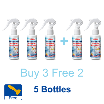 🔥Summer Hot Sale £9.99!!💥50K+ SOLD!🧊Defrosting Spray for Fridge Freezer🎁(With free spatula)