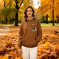 🎅CHRISTMAS SALE 50% OFF!!🎁🐄Cute Highland Cow Cozy Fleece-Lined Hooded Sweatshirt