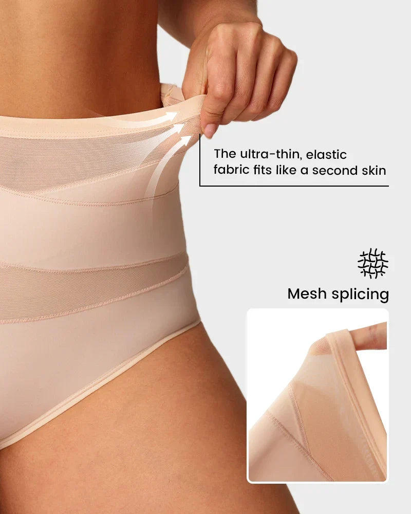 💖Last Day-Buy 1 Get 3 Packs💖Plus-Size High-Waist Cross Tummy Control Panties🎁Free socks Today!!