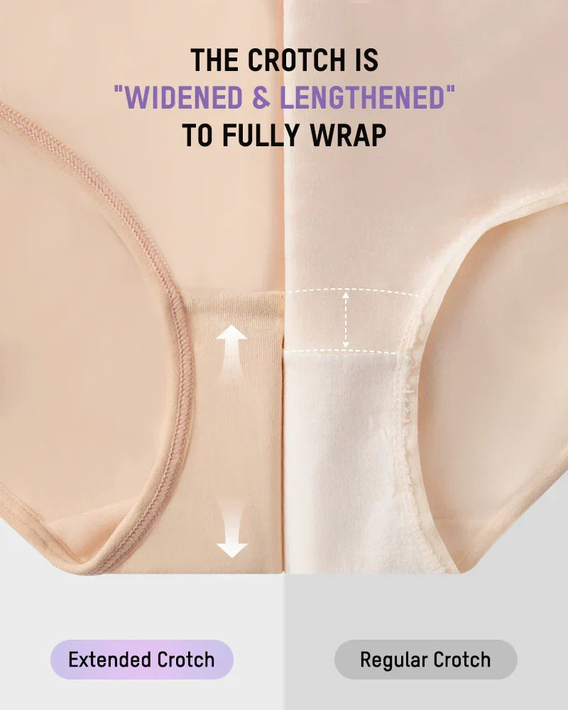 💖Last Day-Buy 1 Get 3 Packs💖Plus-Size High-Waist Cross Tummy Control Panties🎁Free socks Today!!