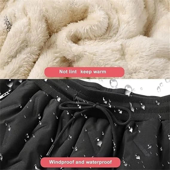 ⏳LAST DAY SALE 50% OFF!! ✨Unisex Super Cozy & Warm Fleece-Lined Waterproof Pants🔥