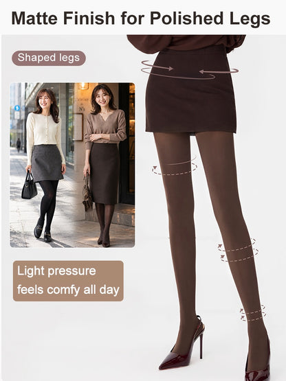 VEIMIA 3-7 Pieces Smoothing Tights Stay In Place With Light Compression & Matte Skin-like Finish