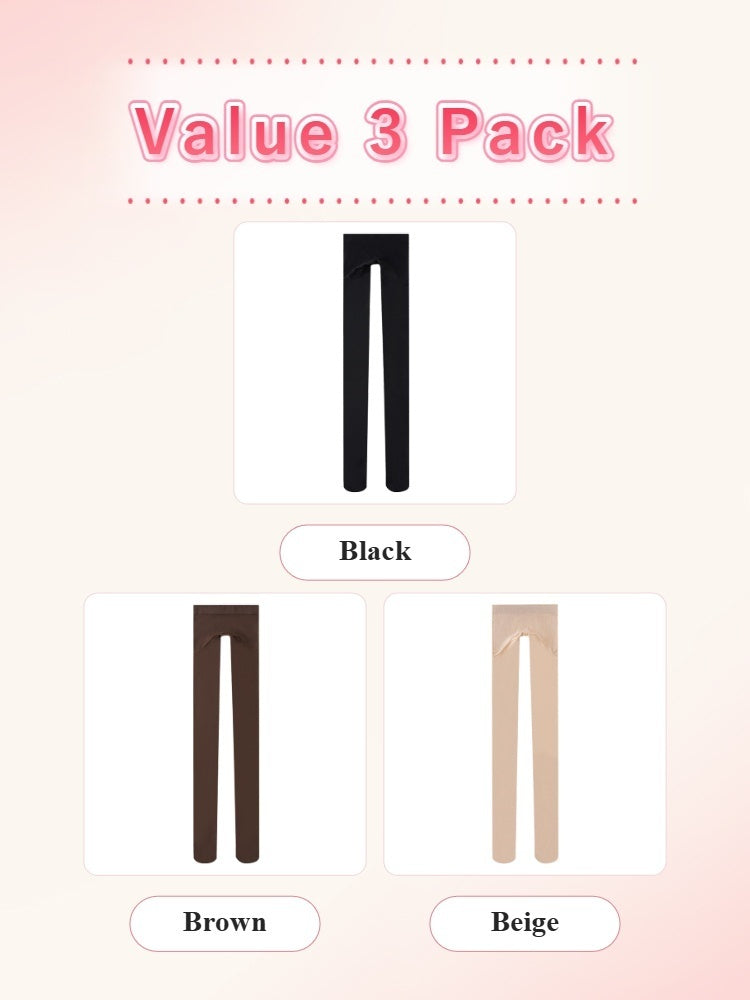 VEIMIA 3-7 Pieces Smoothing Tights Stay In Place With Light Compression & Matte Skin-like Finish