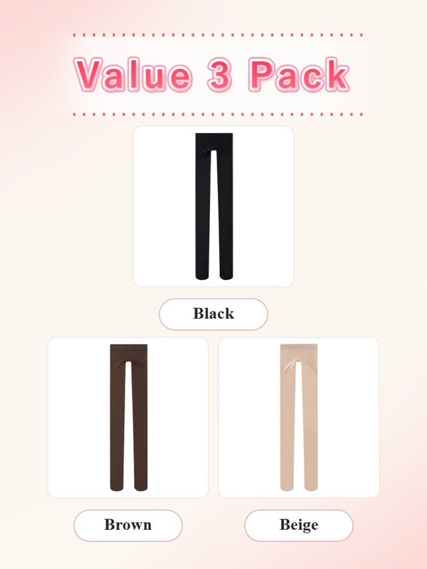 VEIMIA 3-7 Pieces Smoothing Tights Stay In Place With Light Compression & Matte Skin-like Finish