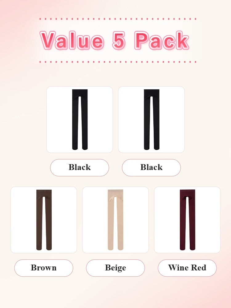 VEIMIA 3-7 Pieces Smoothing Tights Stay In Place With Light Compression & Matte Skin-like Finish