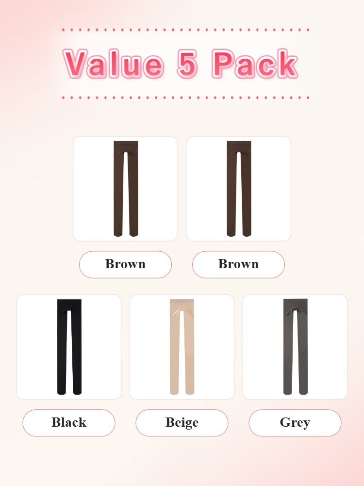VEIMIA 3-7 Pieces Smoothing Tights Stay In Place With Light Compression & Matte Skin-like Finish