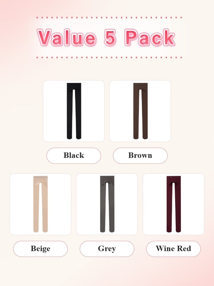 VEIMIA 3-7 Pieces Smoothing Tights Stay In Place With Light Compression & Matte Skin-like Finish