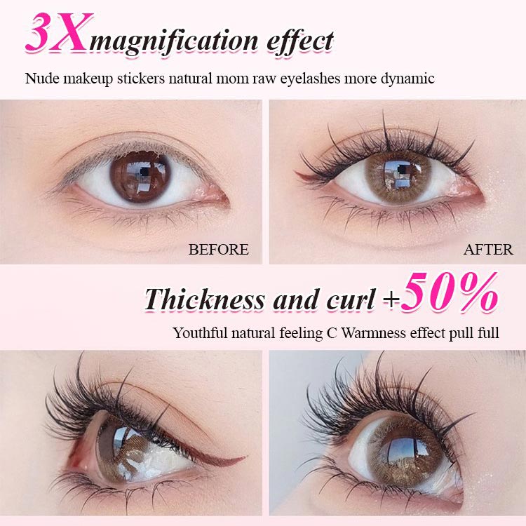 🔥Buy 2 Get 1 Free🎁Waterproof Glue-free Realistic False Eyelashes