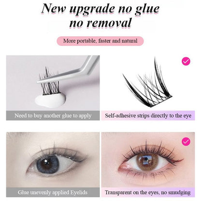 🔥Buy 2 Get 1 Free🎁Waterproof Glue-free Realistic False Eyelashes