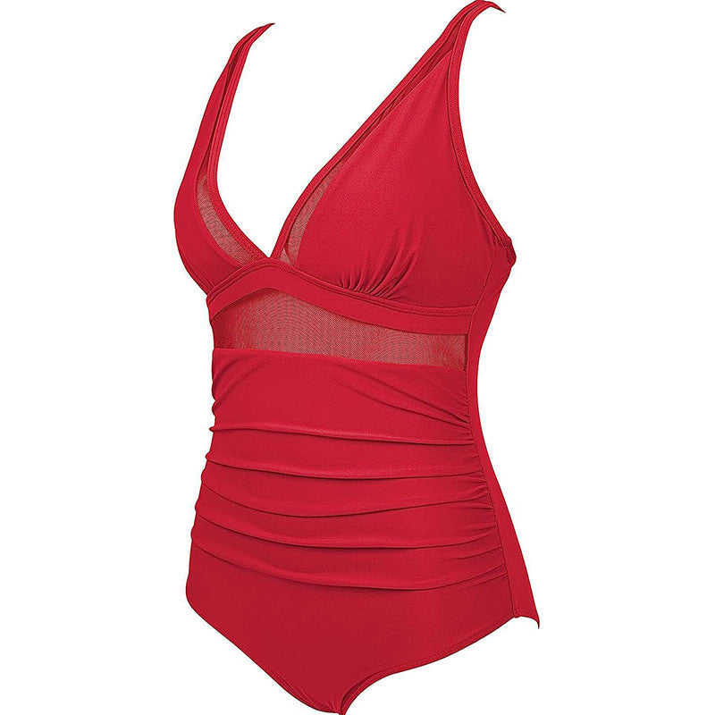 🌷 Meet Summer-50% OFF🏝️Mesh Tummy Control Swimsuit
