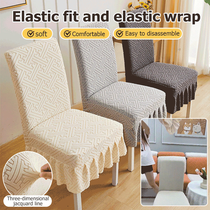 🪑Dining Chair Slipcover Set of 2 ✨Instant holiday upgrade! Refresh your dining space